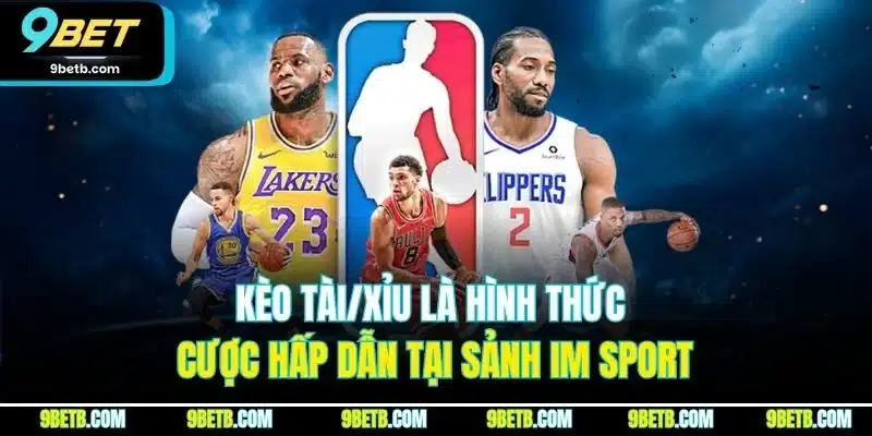Kèo tài/xỉu là hình thức cược hấp dẫn tại sảnh IM sport